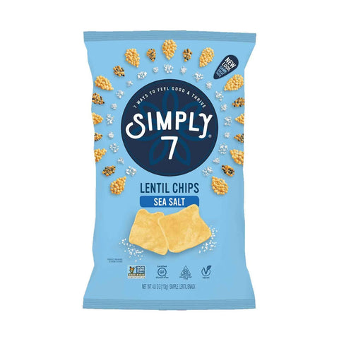 Simply 7 - Lentil Chips Sea Salt 103g