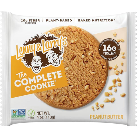 Lenny And Larry'S Cookie 4Oz - Peanut Butter