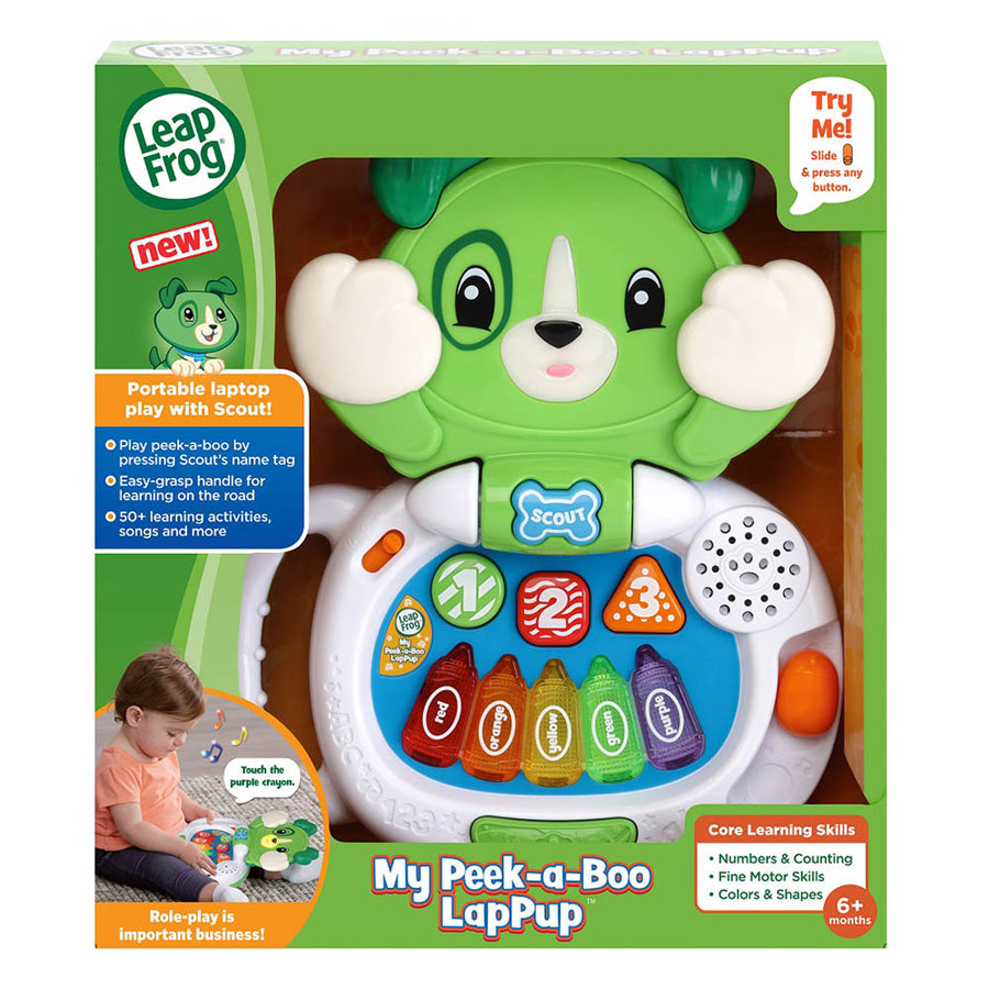 My Peek-A-Boo Lappup - Scout Leapfrog | Pre-School My Peek-A-Boo Lappup - Scout Leapfrog | Pre-School