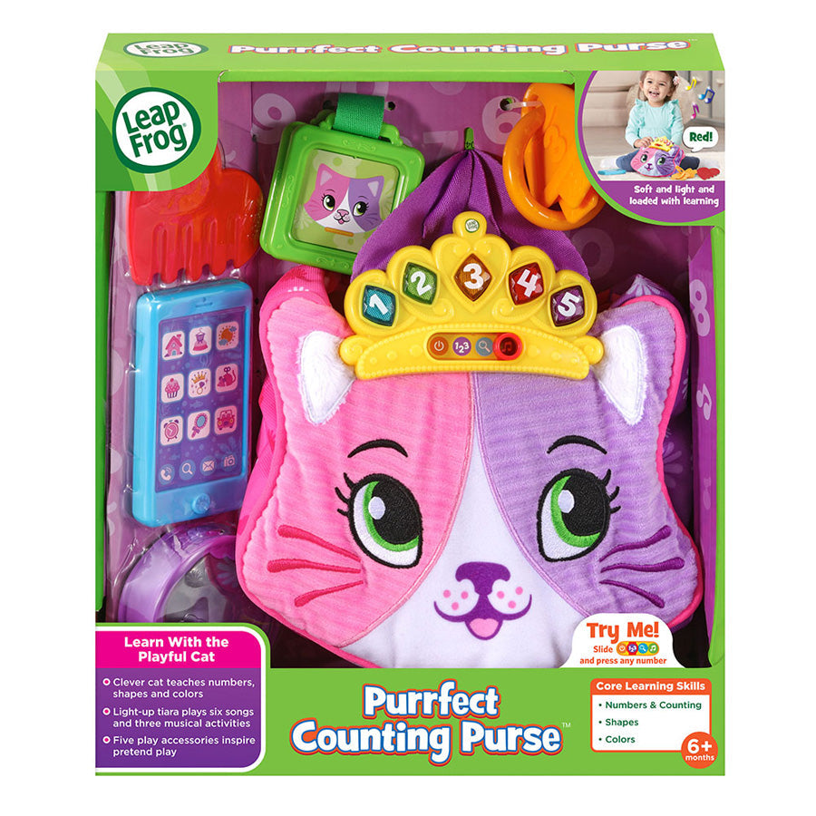Leapforg Purrfect Counting Handbag | Pre-School Leapforg Purrfect Counting Handbag | Pre-School