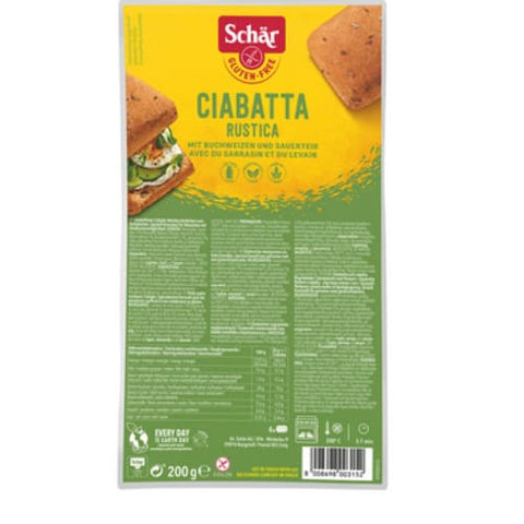 Dr Schar Ciabatta Rustica 200g