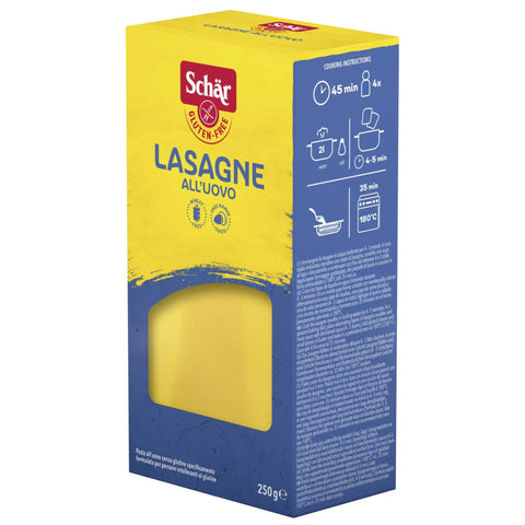 Dr Schar Pasta Lasagne Alluovo 250g