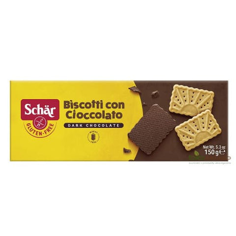 Dr Schar Biscotti Con Cioccolato 150G