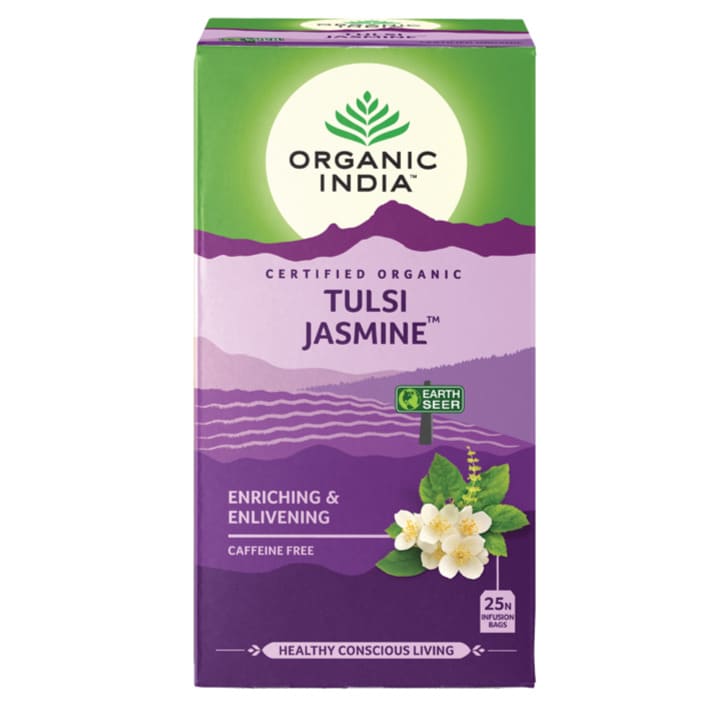 Organic India Tulsi Jasmine 25Bags | Tea Organic India Tulsi Jasmine 25Bags | Tea
