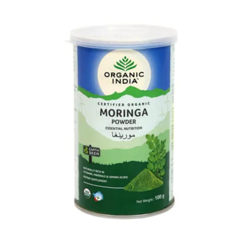 Organic Moringa Leaf Powder 100g | Greens & Superfoods Organic Moringa Leaf Powder 100g | Greens & Superfoods