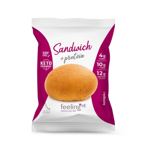 Feeling Ok protein Sandwich Bun 50G