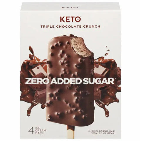 Keto Pint Tripple Chocolate Crunch Ice Cream Bar 81ml