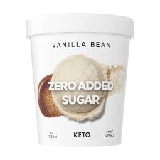 Keto Pint Vanilla Bean Ice Cream Cup 473ml