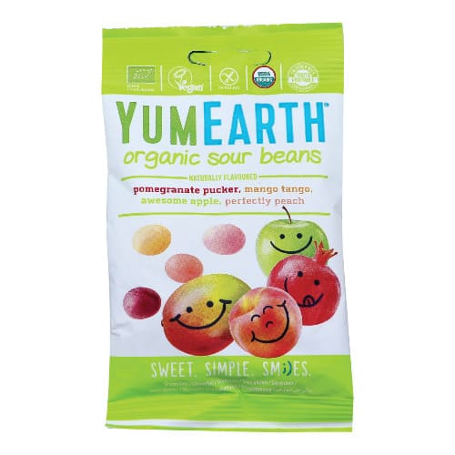 yum earth bio sour beans50g | Candies yum earth bio sour beans50g | Candies