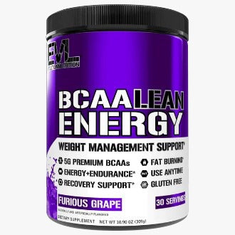 Evl bcaa Lean Energy - Furious Grape 309Gm