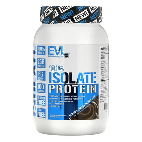 Evl Isolate protein Double Rich Chocolate 726Gm - Evl