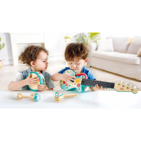 Hape - 4 In 1 Ukulele Set