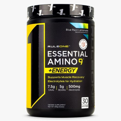 Rule 1 Essential Amino 9 30 Serv Blue Razz Lemonade 345G