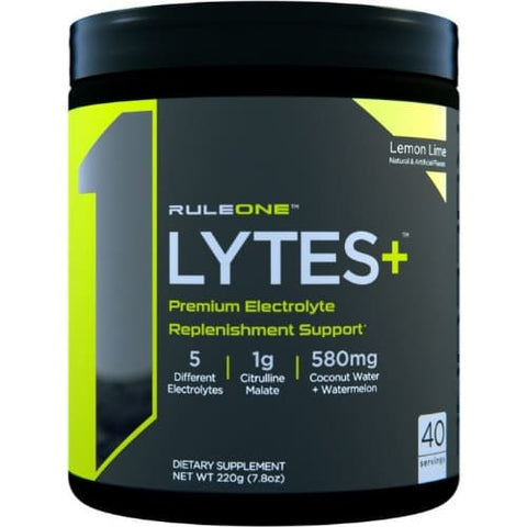 Rule 1 Lytes+ 40 Serv Lemon Lime 220G