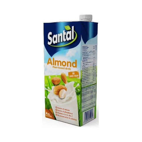 Santal Almond Drink Plant Based Sugar Free 1L