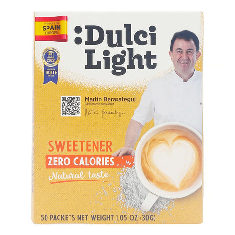 Dulci Light Sweetener Zero calories 50 pakets-30g