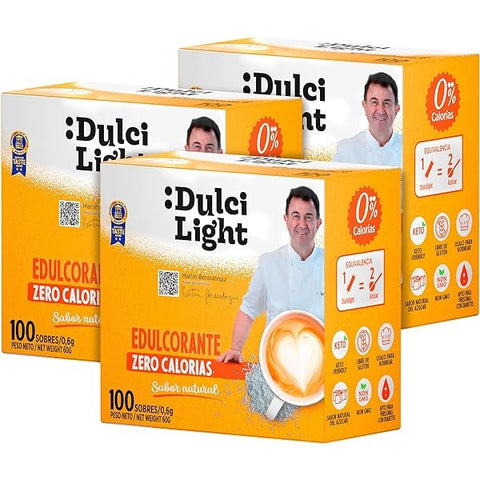 Dulci Light Sweetener Zero calories 100pakets-60g