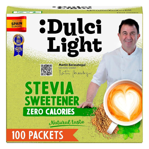 Dulci Light Stevia Sweetener 100 packets -60g