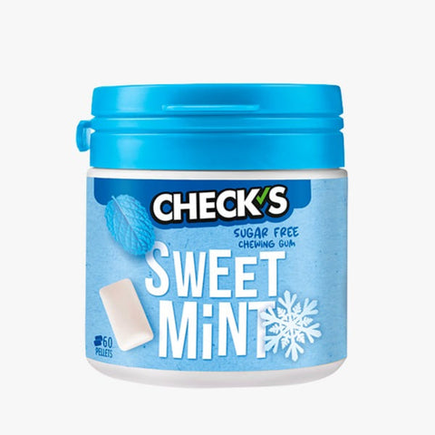 Check's Chewing Gum Sweetmint Jar 70G