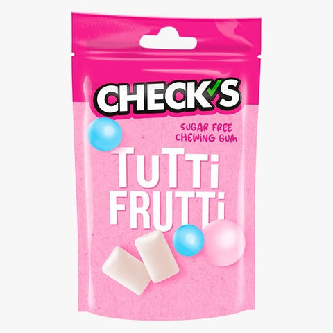 Check's Chewing Gum Tutti Frutti Mini Doypack 21G