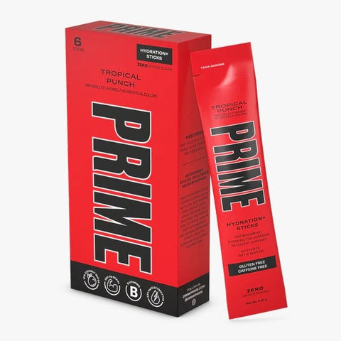 Prime Hydration Sticks Tropical Punch 6 x 9.8g