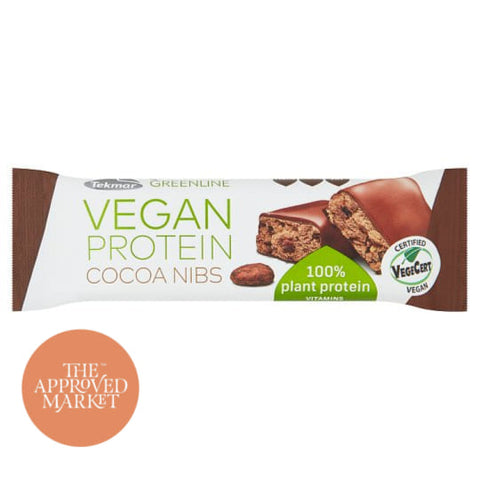 Tekmar Vegan protein Bar Cocoa Nibs 40g