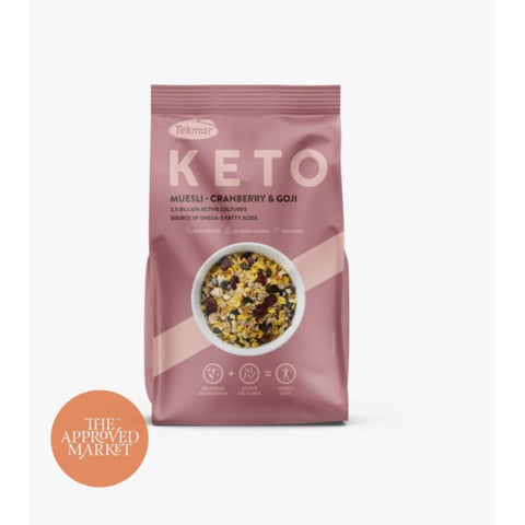 Tekmar Keto Muesli Cranberry & Goji 200g