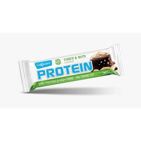 Maxsport Gluten Free protein Bar - Choco & Nuts 60G