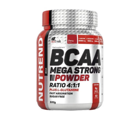 Nutrend bcaa Mega Strong Powder 500G ,Cherry