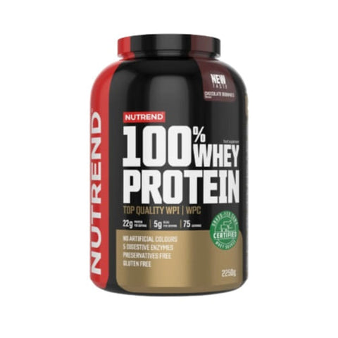 Nutrend 100% Whey protein 2250G ,Chocolate Brownies