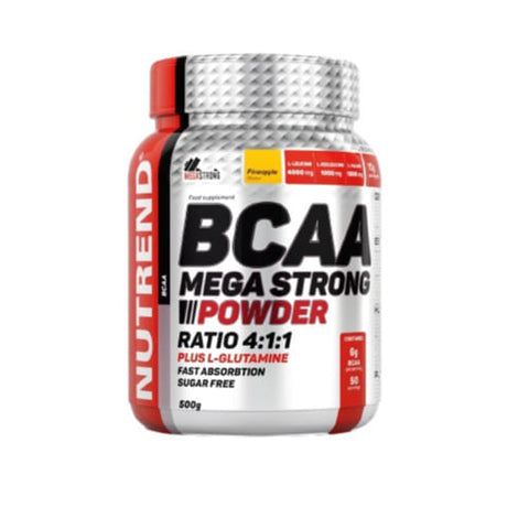 Nutrend bcaa Mega Strong Powder 500G ,Pineapple