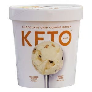 Keto Pint Chocolate Chip Cookie Dough Ice Cream 473ml