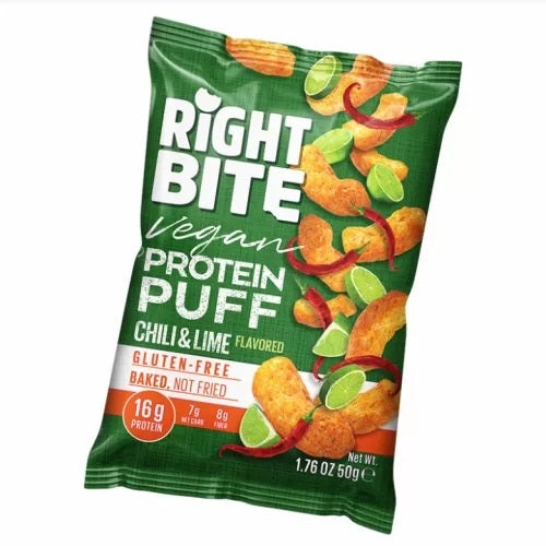 Right Bite protein Chili Lime 50 Gr | Protein Chips Right Bite protein Chili Lime 50 Gr | Protein Chips