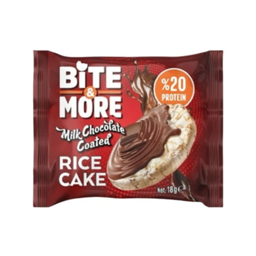 Bite & More protein Rice Cake 18gr | Protein Snacks Bite & More protein Rice Cake 18gr | Protein Snacks