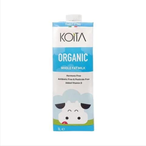 Koita- Organic Whole Milk With Vitamin A&D3 1L