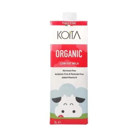 Koita- Organic Low Fat Milk With Vitamin A&D3 1L