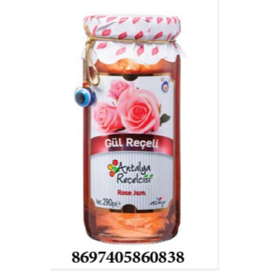Antalya Recelcisi Rose Jam | Spreads, Jams, Honey