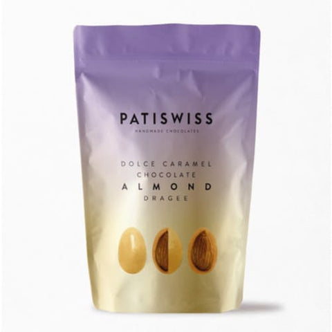 Patiswiss Dolce Caramel Chocolate Almond Dragee 80 G