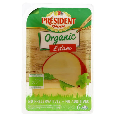 President Organic Edam 150Gm