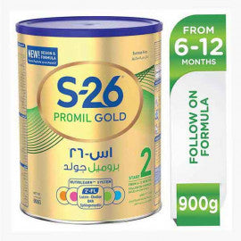 Buy S-26 Promil Gold 2 Milk Formula 900 GM Online - Kulud Pharmacy