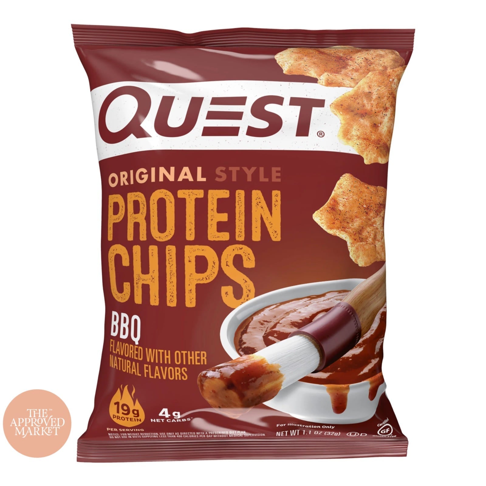 Quest Nutrition Protein Chips BBQ 32g | Protein Chips Quest Nutrition Protein Chips BBQ 32g | Protein Chips