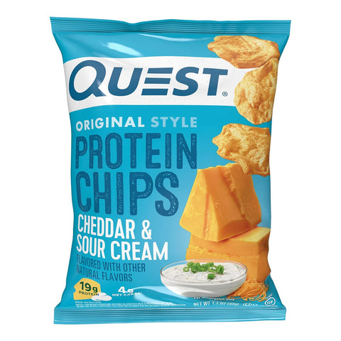 Quest - Protein Chips Cheddar & Sour Cream 32Gm