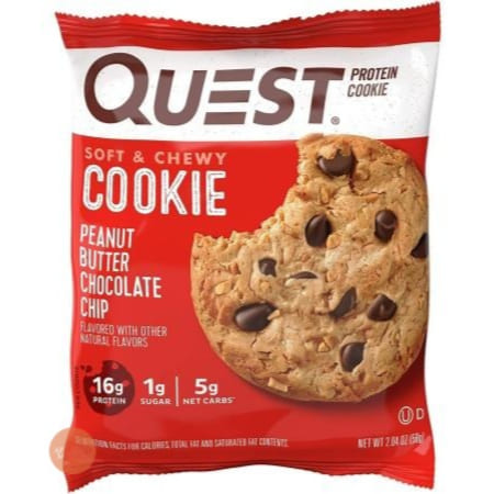 Quest Nutrition protein Cookies Peanut Butter Chocolate Chip 59g