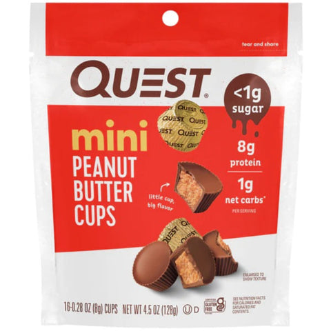 Quest Mini Peanut Butter Cups 128G