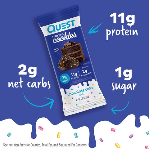 Quest Frosted Chocoloate Cake 50G