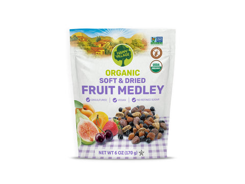 Happy Village Organic Fruit Medley 170G