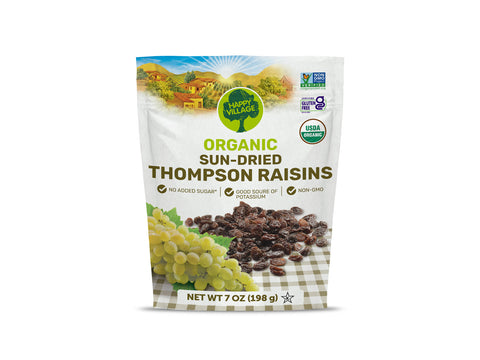 Happy Village Organic Raisins 198G