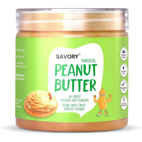 Savory Natural Peanut Butter 400g