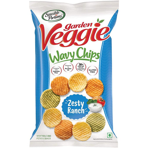 Sensible Portion Wavy Chips Zesty Ranch 120g