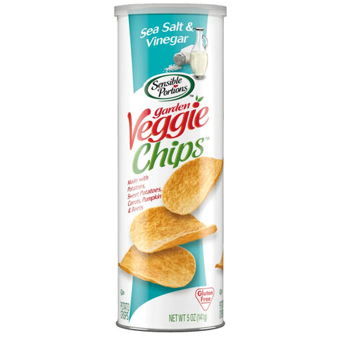 Sensible Portion Canister Chips Salt Vinegar 141g